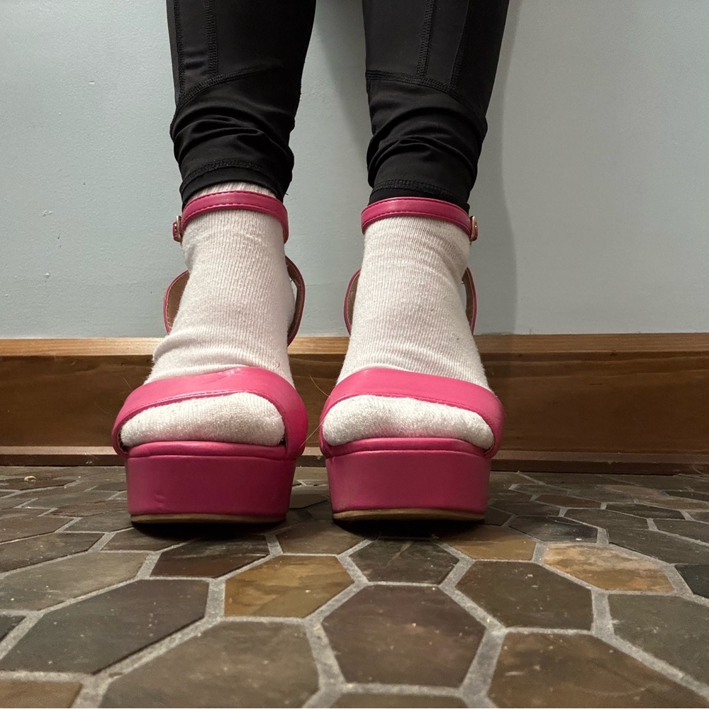 Pink Women's Platform heels